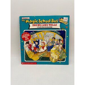 Vintage 1997 Scholastic The Magic School Bus Show & Tell Paperback Book by Joann